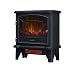 Duraflame DFI-550-22 Freestanding Infrared Quartz Fireplace Stove with Remote Control 1500W, Black