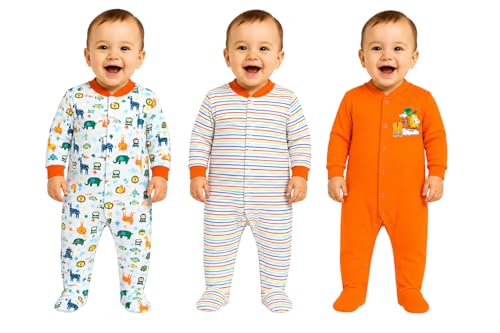 Image of Smiley APPU 100% Cotton Rompers /Sleepsuits /Jumpsuit /Night Suits for Baby Boys & Girls, Infants, New Borns