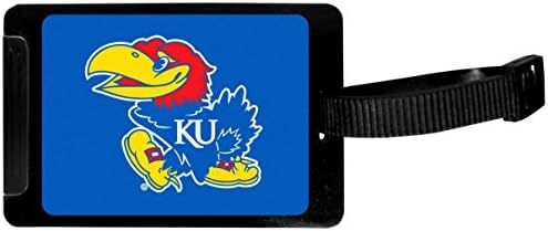 Siskiyou NCAA Kansas Jayhawks Luggage Tag Black, 3.25" image 5