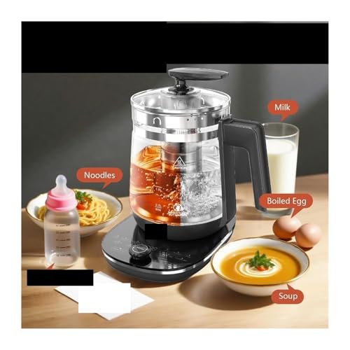 Hervidor eléctrico de vidrio 1.5L con infusor y 1200W miniatura 4