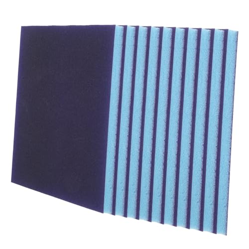 CIYODO 10-Piece Sanding Sponge Block Set 800/1000 Grit Corundum Material for Wet or Dry Sanding of Plastic Wood Metal