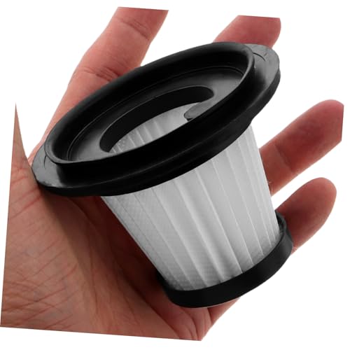 TOBBOMEY 2 Stück Wiederverwendbarer Waschbarer Staubsaugerfilter Kompatibel mit Kabellosen Handstaubsaugern Kompakter Leichter Ersatzfilter für Fahrzeug Vakuumreiniger Langlebig und Einfach