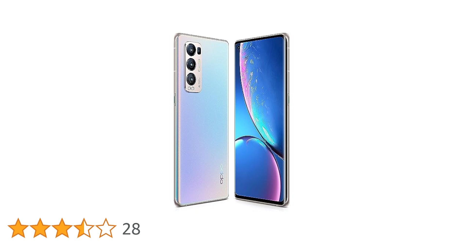 OPPO Reno5 Pro 5G Dual SIM Smartphone 256GB 12GB RAM, 65W