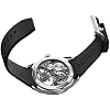 AGELOCER Men's Watch-Flying Tourbillon Mechanical with 360 Rotating Escapement, 80H Power Reserve, Sapphire Glass, Skeleton Dial, Rubber Strap,Watches for Man,Dress Luxury Gift for Men