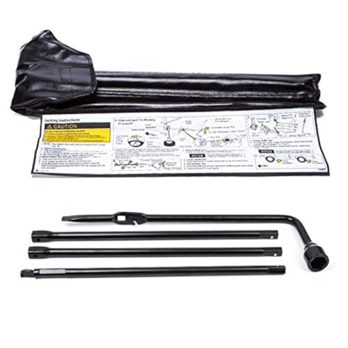 N212329780 - Spare Tire is Incorrect Size - 2020-2021 Chevrolet Silverado & GMC Sierra 2500 6 LECWOF Spare Tire Tool Kit Fit for GMC Chevy Chevrolet Silverado Sierra Tahoe Yukon with Bag