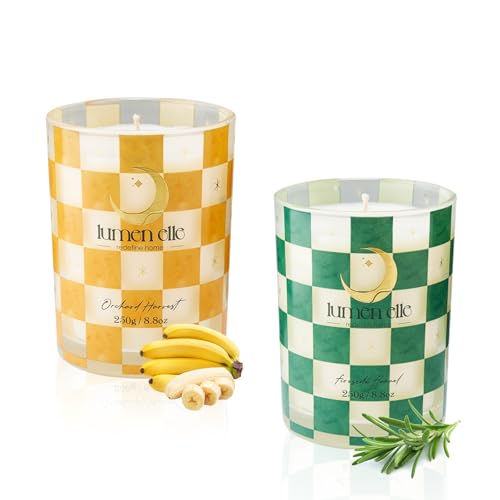 Lumenelle Winter Candle Gift Set for Women (2-Pack) - Gourmand,