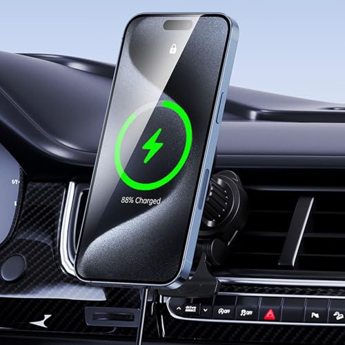 Cargador de coche anticaídas para rejilla de ventilación estable 2