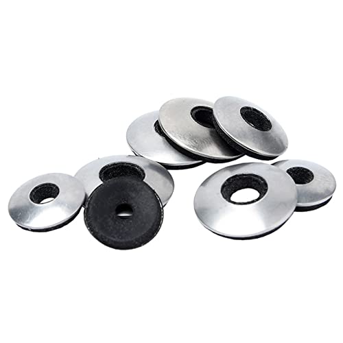 Oneyijun 20 Pcs Sealing Washers 304 Stainless Steel Neoprene EPDM Bonded Sealing Gasket Composite Waterproof Washers, 8mm ID - Image 4