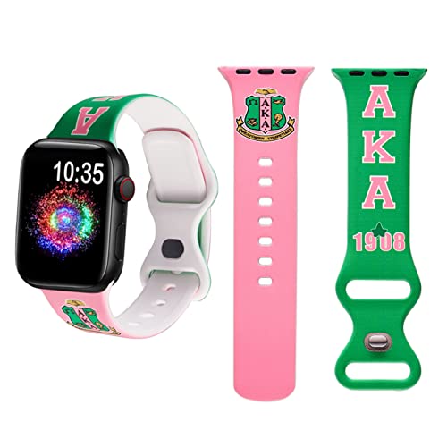 Bracelet de sport en silicone souple anti-irritation pour Apple Watch rose