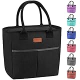 FITHOME Insulated Lunch Bag for Women/Men, Reusable Leakproof Cooler Thermal Lunch Box Tote Bags fit