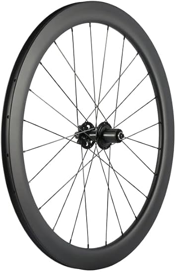 SUPERTEAM Carbon Disc Wheelset 50C-25 Clincher Center Lock 12 * 100 Thru Axle