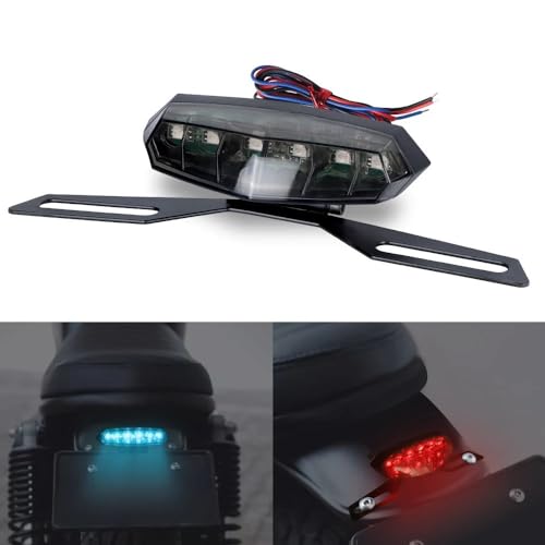 Luz trasera LED universal para motocicleta y moto de cross 7
