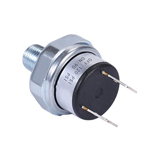 Tocyoric 90/120PSI1/8NPT Air Pressure Switch 90-120 Psi Pressure Switch 1/8"-27 Npt Dc 24V 12V Pressure Switch Air Compressor Pressure Switch 120Psi Pressure Switch 90 Psi Pressure Switch thumb #4