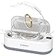 Kunphy Ultraschallreinigungsgerät, 48000Hz Brillenreinigungsgerät, ultraschallreiniger 350ml mit digitalem Timer, Ultrasonic cleaner für brille, schmuck, zahnschiene, Münzen