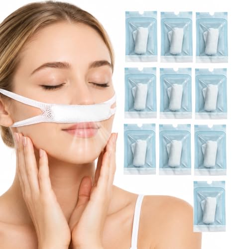 Individually Wrapped Nose Bandages After Surgery,Ear‑Loop Nose Gauze 10 pcs