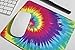 Produktbild Tie Dye Gaming Mauspad Rutschfester Gummi Niedlicher Regenbogen Mousepad Damen Schreibtischzubehör Bürobedarf Kinder Einzigartiges Geschenk für Mitarbeiter Boss Mausmatte (9,5 Inch x 7,9 Inch)