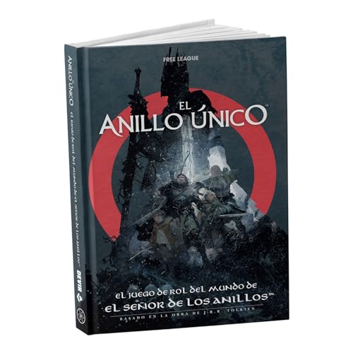 Devir - El Anillo Único 2ed: Libro Básico, Juego de Rol, Juego de Rol con Amigos, Juego de Rol Entretenido, Juego de Rol 12 años (AU2BASICOSP)