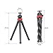 12'' Flexible Tripod Stand for Zoom Recorder H6 H5 H4n H2n H1n - Acetaken Black+red