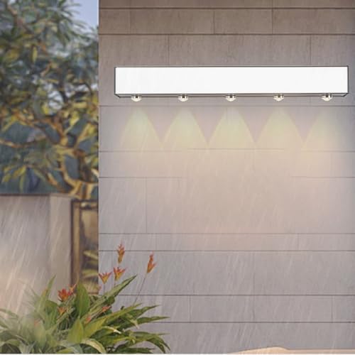 Appliques murales exterieures LED IP65 spots muraux pour terrasse long