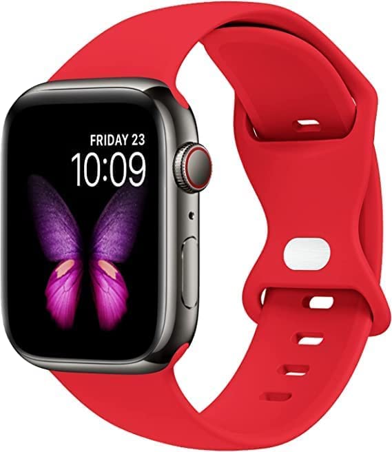 Image of AINSLEY Bluetooth Calling Smart Touchscreen Smart Watch Bluetooth 1.44 HD Screen Smartwatch with Daily Activity Tracker | Heart Rate Sensors | Sleep Monitor for Men & Women (Red)