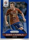 2016 Panini Prizm UEFA Euro Blue Prizms #41 Santi Cazorla SER/249 Spain Official FIFA Soccer Card in Raw (NM or Better) Condition