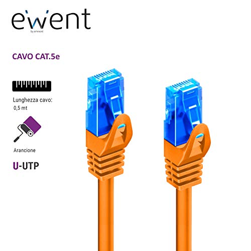 Ewent EW-5U-005O EW-5U-005 - Cavo di Rete, Patch
