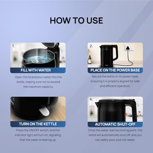 wipro ABS Elato BK 213 Cool Touch Electric Kettle 1.8L — view 5