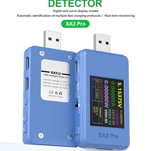 Testeur USB haute précision avec écran couleur de 4,4 cm de qualité