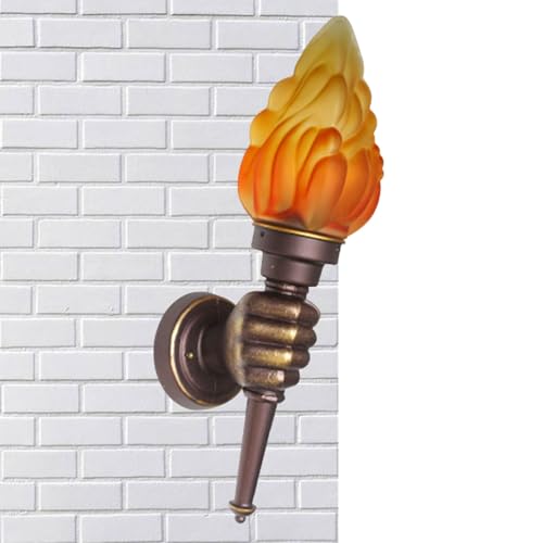 Luces De Antorcha De Pared Rústicas: Aplique