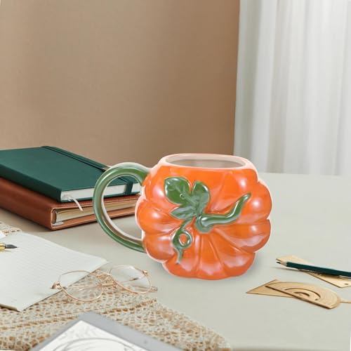 Mug café effrayant en céramique festive pour savourer bière et jus