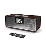 internet dab radio alarm clock RELOJ DE ALARMA DUAL Y PREAJUSTES: configura hasta dos alarmas y elige los días en que deseas que suenen las alarmas. Disfrute de la configuración de más de 150 de sus estaciones favoritas predeterminadas como su tono de alarma.