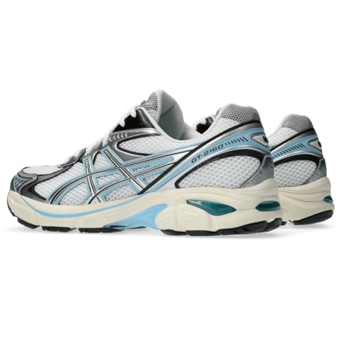 ASICS GT-2160 Unisex Sneakers, White/Pure Silver, 11 US Women/9.5 US Men4