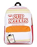 Bioworld Nissin Ramen Cup Noodles More Than A Soup Travel Backpack With Padded Laptop Pocket