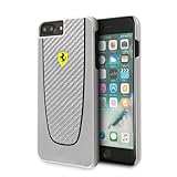 Compatible con iPhone 7 Plus Ferrari verdadera Carcasa de Fibra de Carbono para Apple iPhone 7 Plus