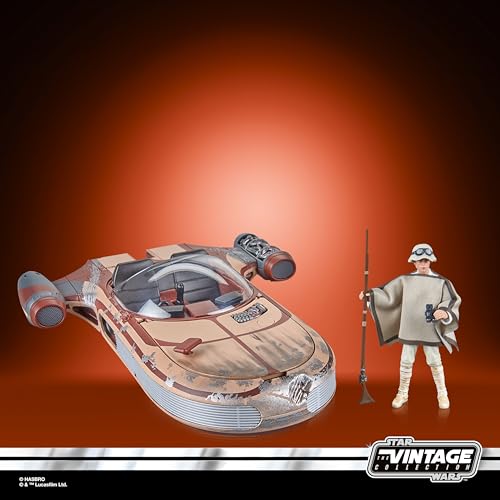 Star Wars Episode IV Vintage Collection Véhicule avec figurine Landspeeder & Luke Skywalker Tatooine - vue 4