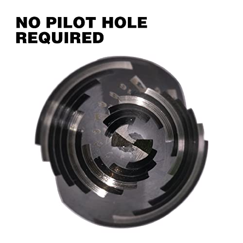 Jerax Tools 3/16 To 7/8 Inch Step Drill Bit, M2 Hss Spiral Grooved Step Bit For Stainless Steel, Metal, Wood, Plastic #TOP6