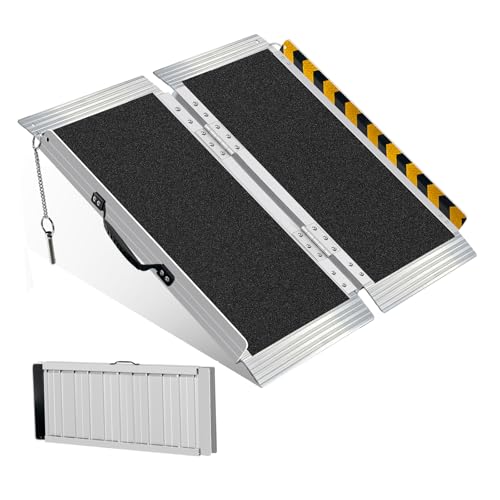 LOEZORA 3ft Portable Wheelchair Ramp