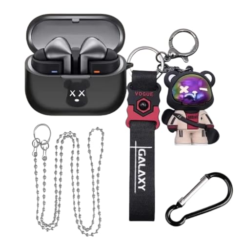 Galaxy Buds3 / Galaxy Buds3 Pro �Ή� �P�[�X �J�o�[ TPU�f�� �ی�P�[�X �����h�~ ���h�~ �ϏՌ� �h�� �h�o ������ �n���� ���킢�� ���� �[�d�֗� �S�ʕی� �ی�J�o�[ �C���z���P�[�X �L�[�`�F�[���t�� Galax