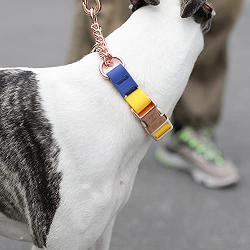 Martingale Collars For Small Dogs, Zooland Waterproof Adjustable Martingale Dog Collars Yellow S #TOP2
