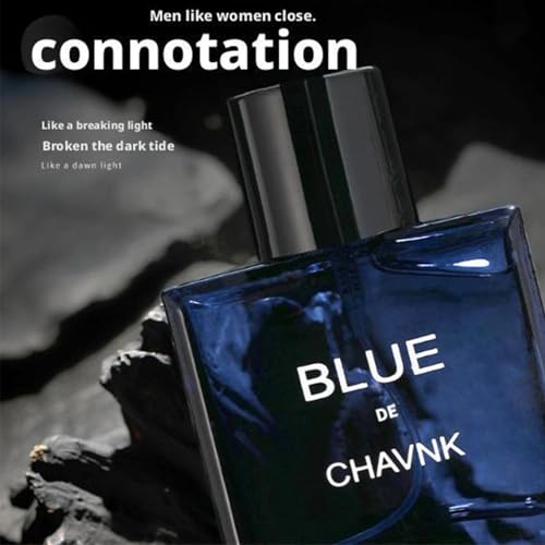 BLUE DE CHAVNK 50ml Masculine Cologne Spray for Men - Long-Lasting Body Fragrance with Refreshing Scent - Classic All-Day Perfume - Image 3