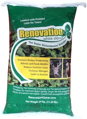 Renovation White Clover Seed (5 Lbs.)