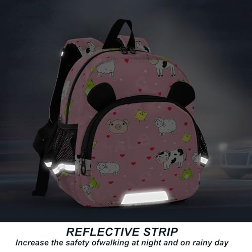 Cute Animal Toddler Backpack for Girls Boys,Preschool Kindergarten Backpack,Cute Kids Backpacks for Girls B04051874