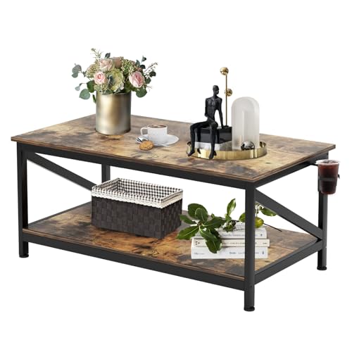 طاولة قهوة عصرية من شولوفس - برفوف من طبقتين