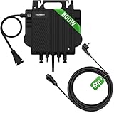 Growatt 3X 800W Mikrowechselrichter NEO800M-X WiFi fähig mit 5m Schuko Kabel steckerfertig für Balkonkraftwerk BKW - Genehmigungsfrei