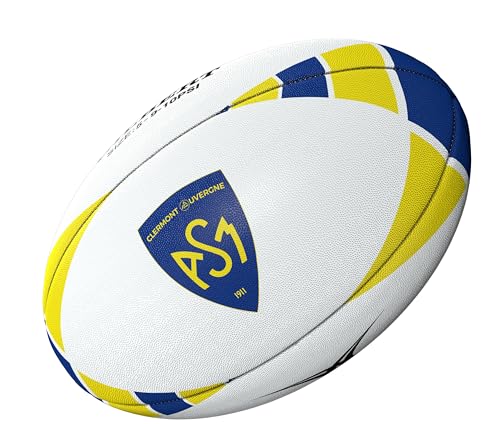 Clermont Auvergne Ballon de Rugby Collection Officielle - Gilbert - Taille 5