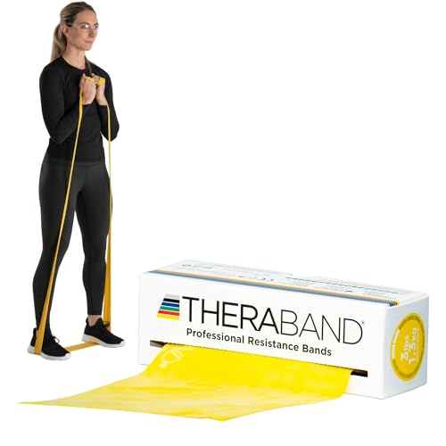 THERABAND Resistance Bands, 6 Yard Roll Professional Latex...