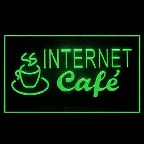 110156 Internet Cafe High-speed Online Chat Display LED Light Neon Sign