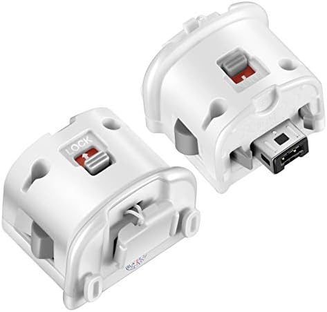SogYupk Replacement for Wii Motion Plus Adapter,Compatible with Wii Remote Controller (White 2 Pieces)