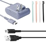 DS Lite Charger Replacement for Nintendo DS Lite, AC Adapter Wall Plug Compatible with NDSL Charger (100-240v...