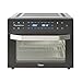 Produktbild bimar B301 Digitaler Backofen 30 Liter Elektronische Fritteuse Funktion Luftfritteuse Innenwände, Touchscreen Bildschirm, niedrige Temperatur, 18 voreingestellte Programme
